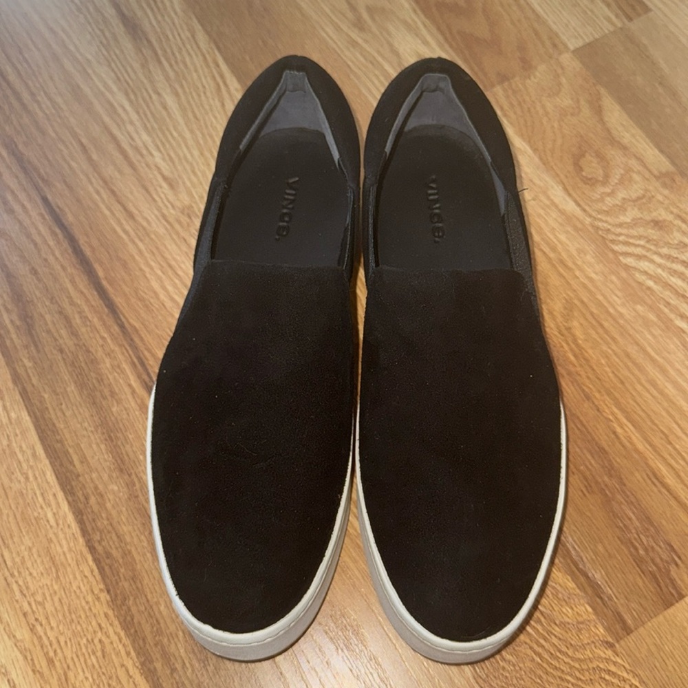 Vince slip on platform sneaker